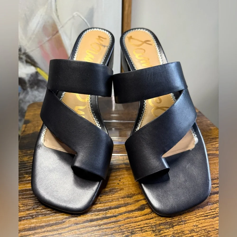 Sam Edelman Black Women's Sandals - Picture 1 of 5